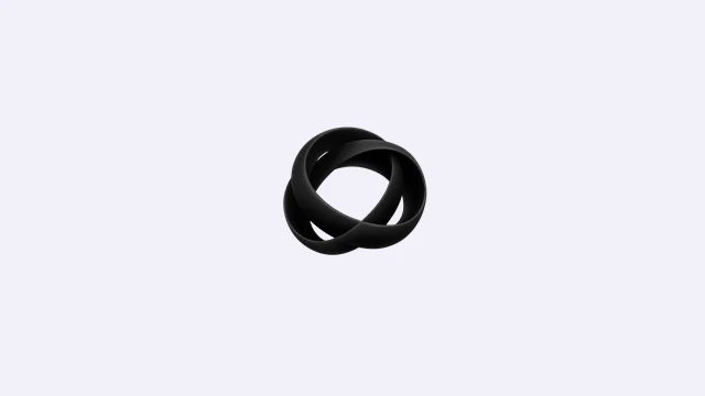 The Orbital rings logo in black on a light background