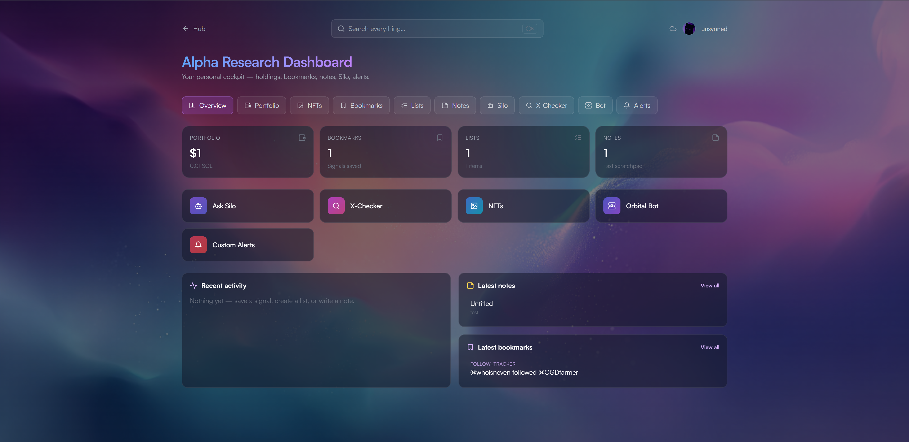 Orbital Dashboard