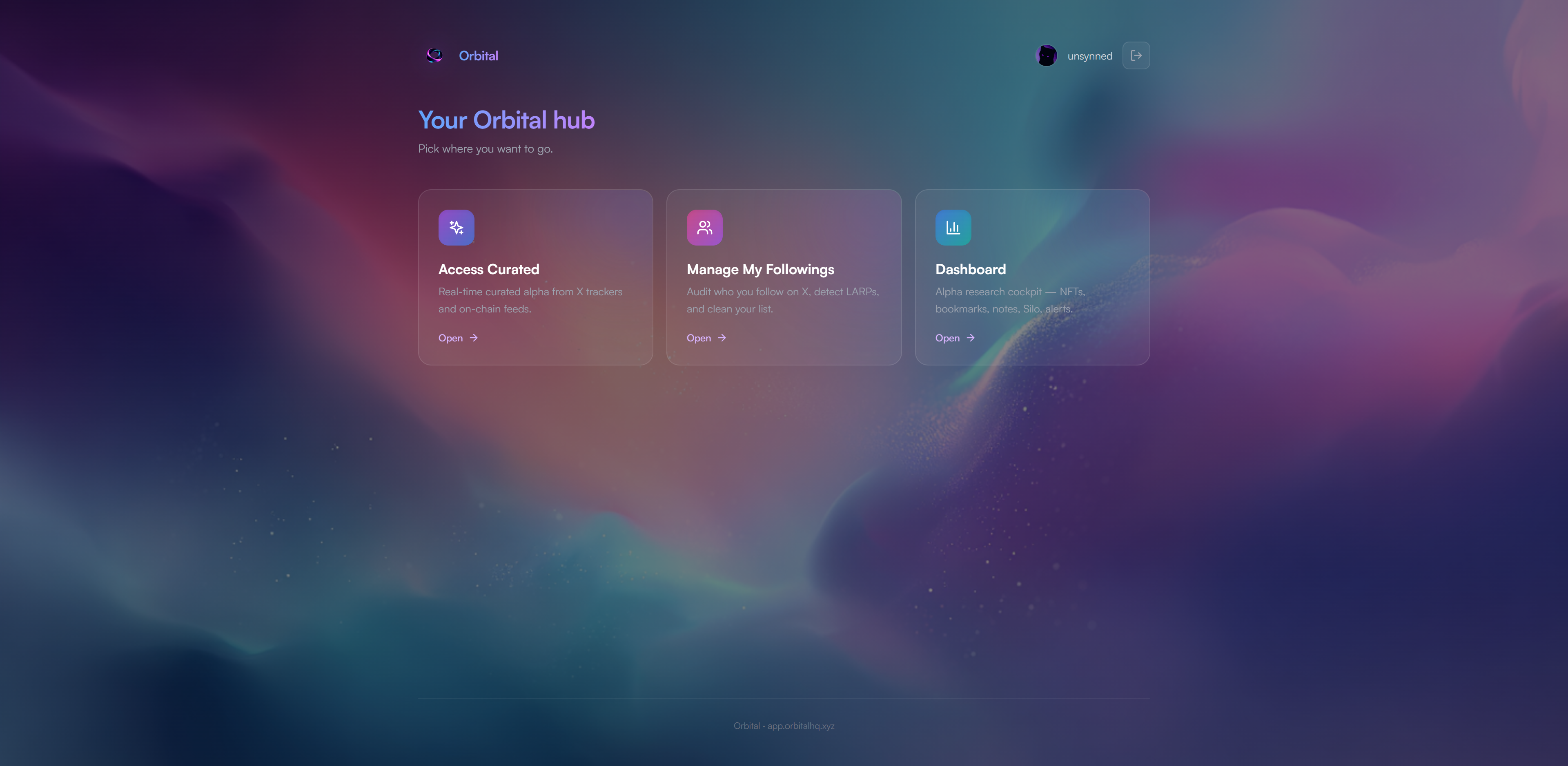Orbital App